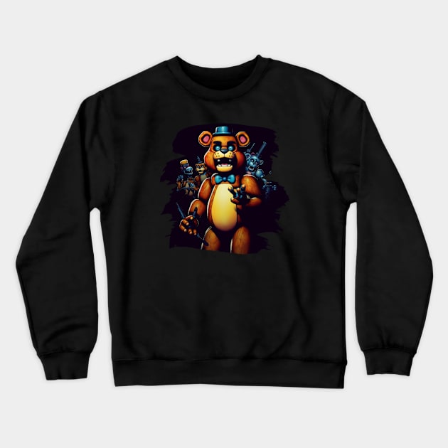 Five Nights At Freddy's Crewneck Sweatshirt by Pixy Official